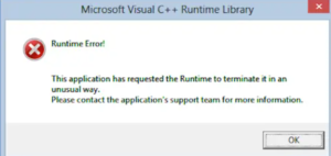 what are runtime errors