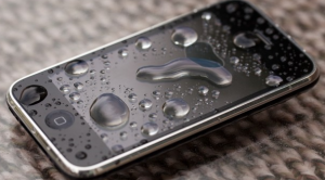 iPhone dropped in water