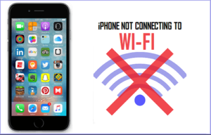 iPhone won’t connect to WiFi