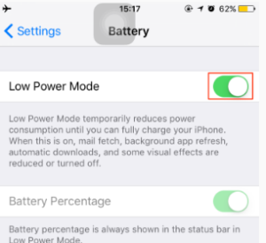 fix iPhone battery draining fast all of a sudden