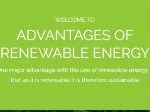 advantages of renewable energy