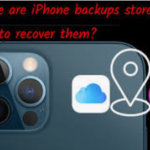 iPhone backup location