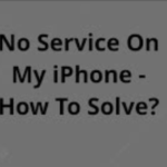 iPhone no service