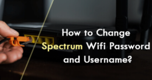 how to change spectrum WiFi password