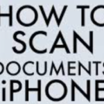 How to scan documents on iPhone